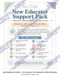 New Educator Support Pack