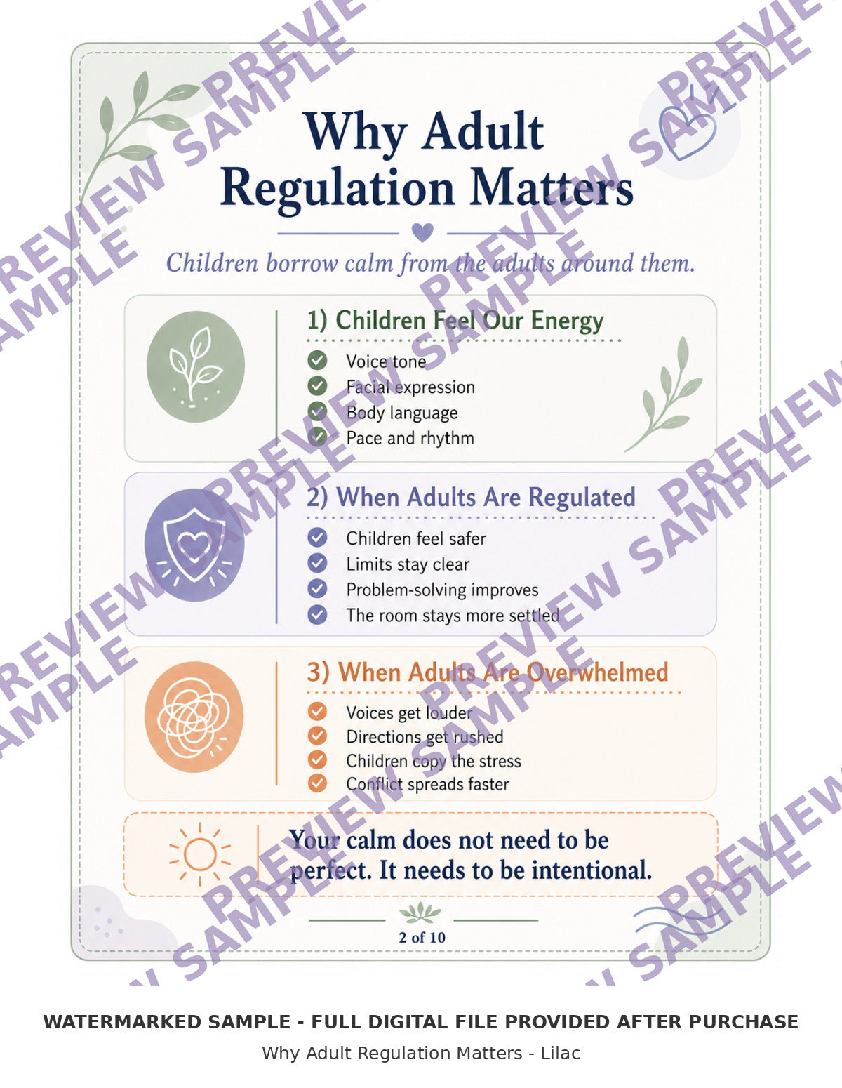 Why Adult Regulation Matters - Lilac