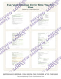 Everyone Belongs Circle Time Teacher Plan
