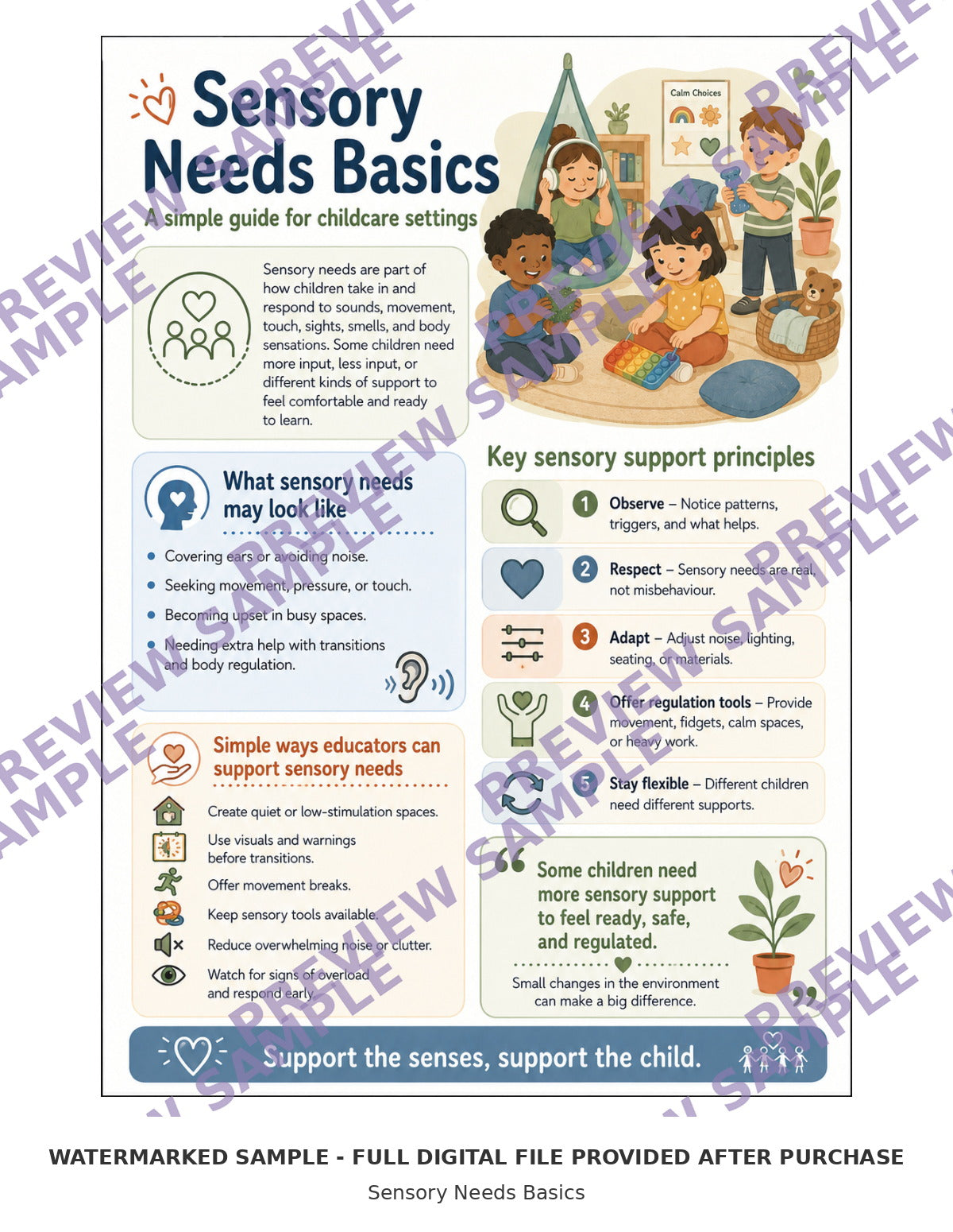 Sensory Needs Basics
