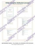 Child Caregiver Reflection Journal