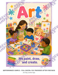Art Play Centre Sign