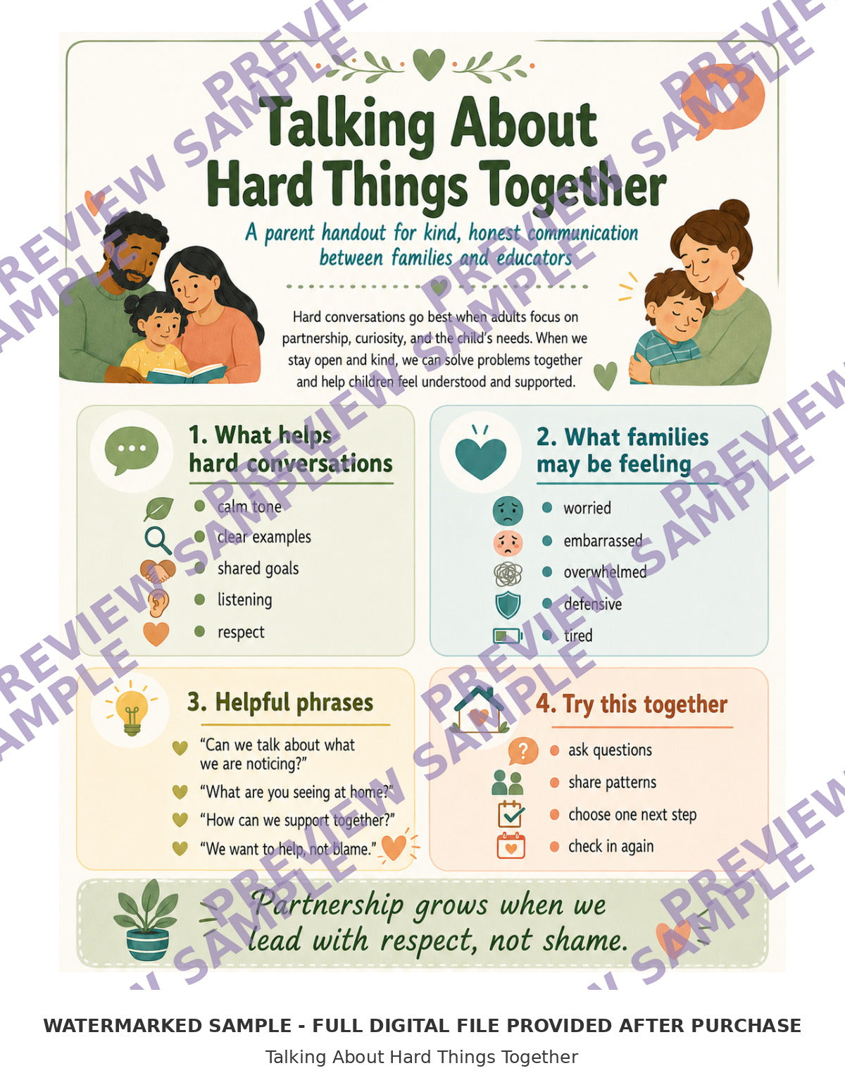 Talking About Hard Things Together