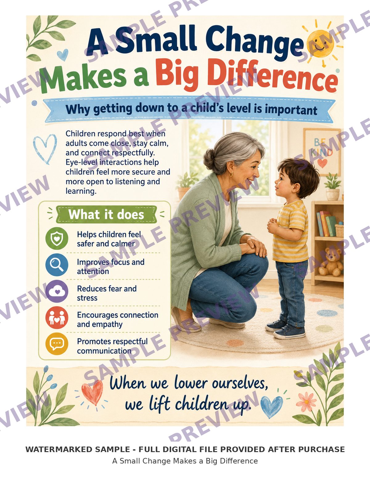 A Small Change Makes a Big Difference